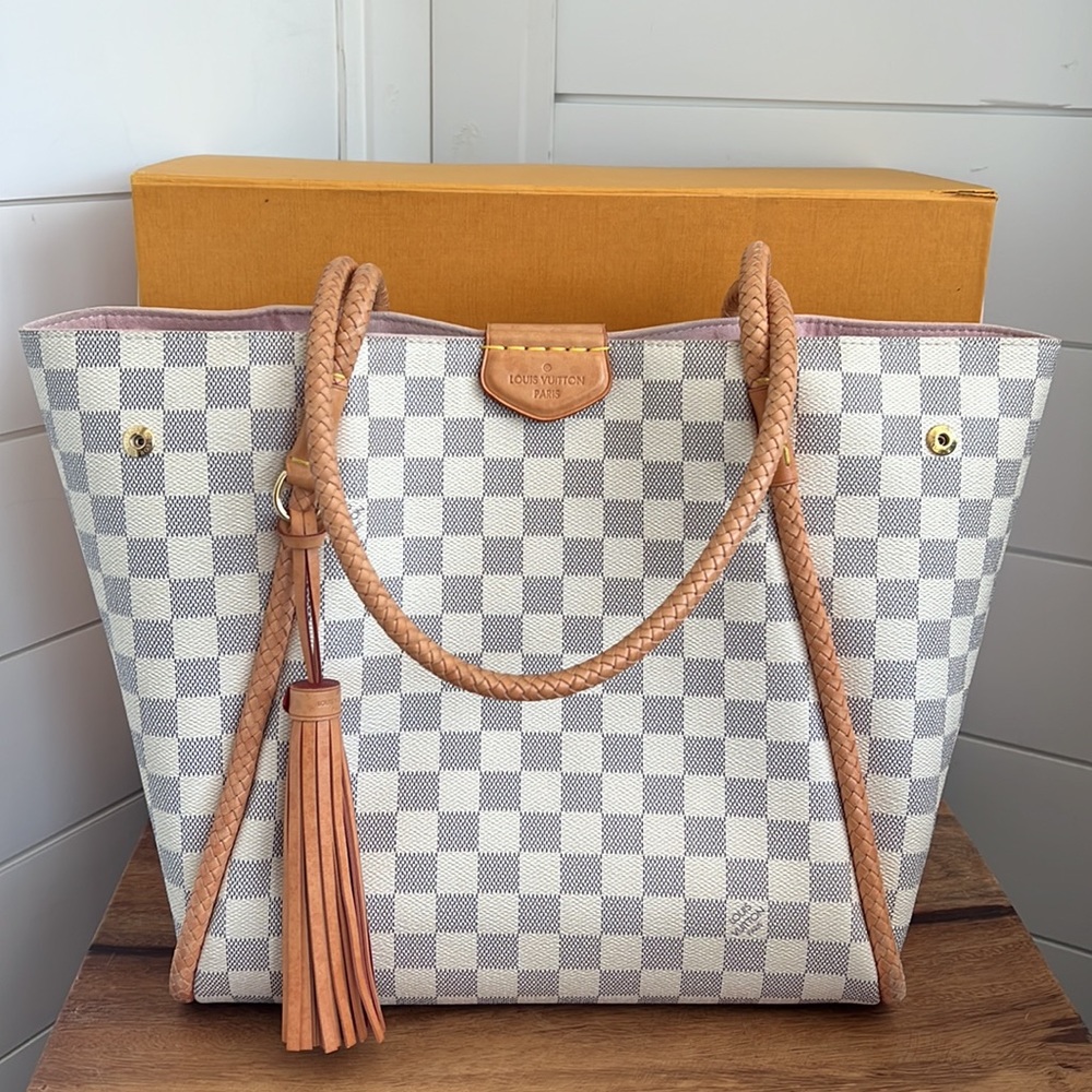Louis Vuitton Damier Azur Propriano made in France - Picture 12 of 17
